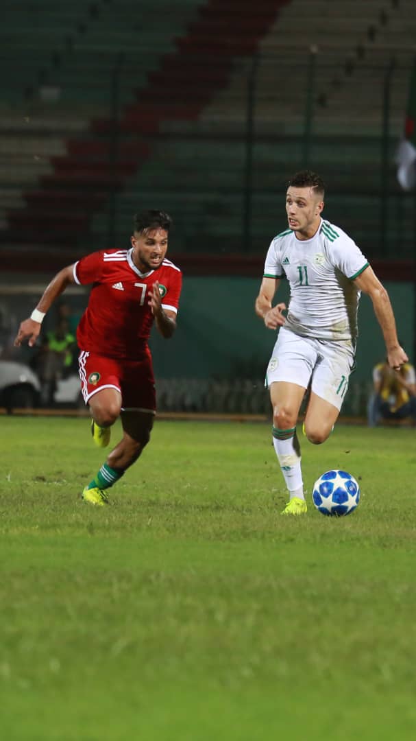 rencontre algerie maroc football