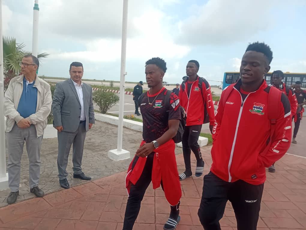 CHAN 2025 / Algérie-Gambie: la délégation gambienne est arrivée ce matin à Annaba