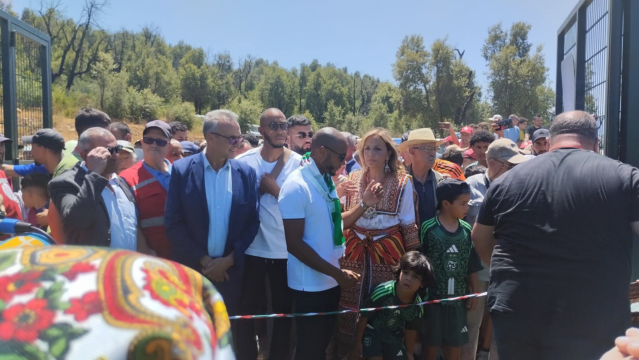 Tizi Ouzou: inauguration du stade Yacine Brahimi à Ait Bouadda