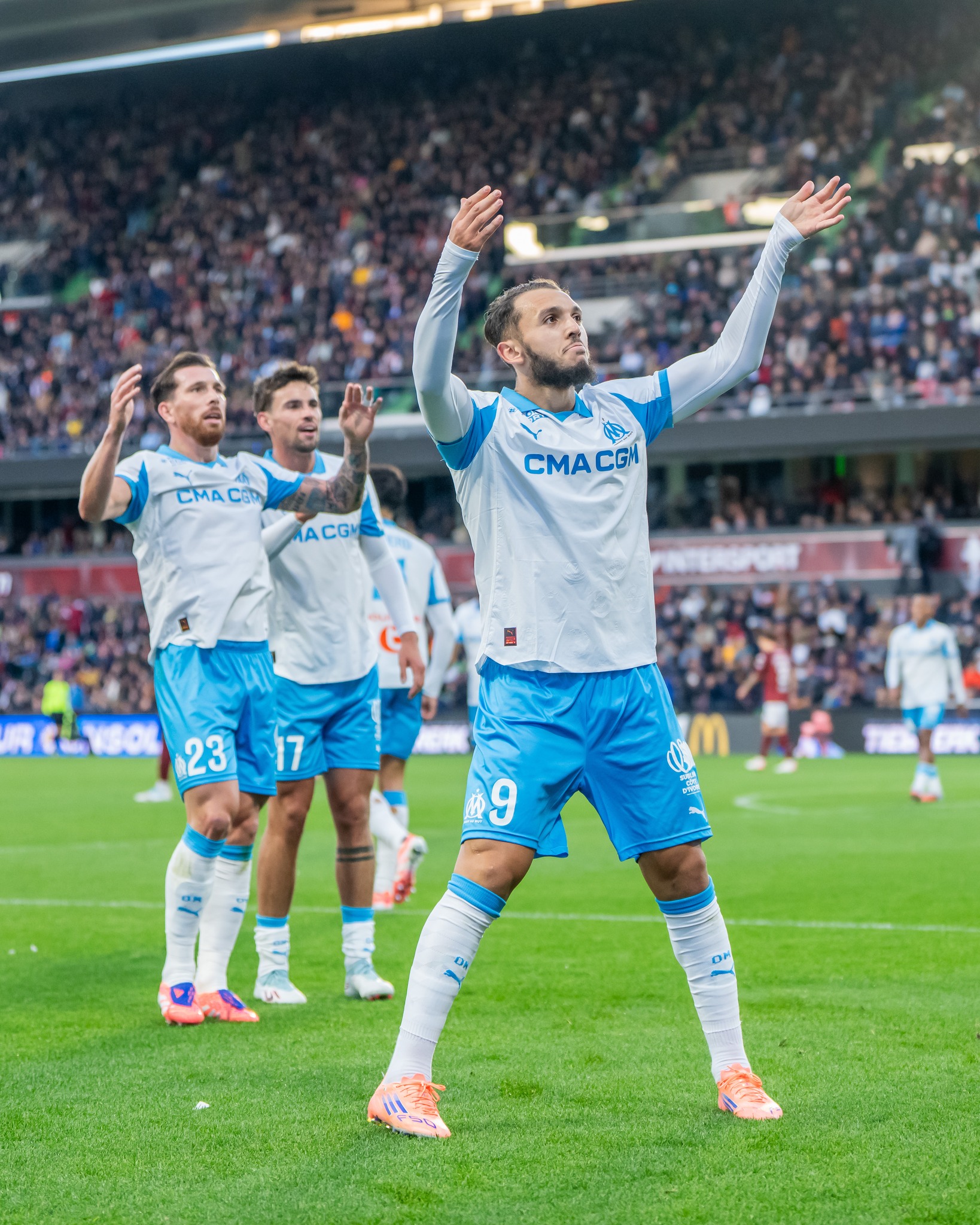 OM: Gouiri buteur et passeur face au FC Metz