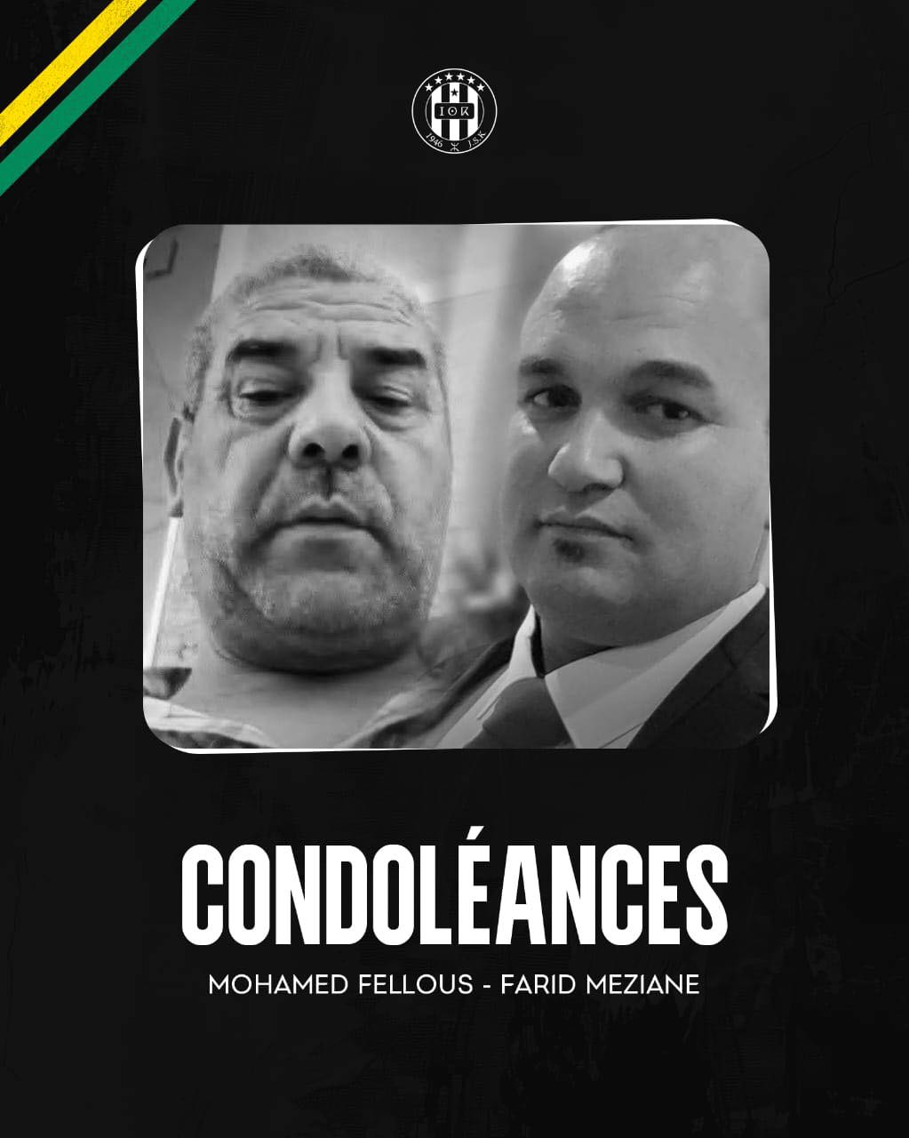 JSK: deux supporters décèdent dans un accident de la route